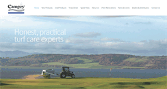 Desktop Screenshot of campeyturfcare.com